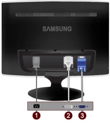 How to connect a signal cable to a computer?
